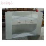 European hotselling new arrival custom made modern reception desk for salon