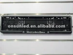 European License plate frame