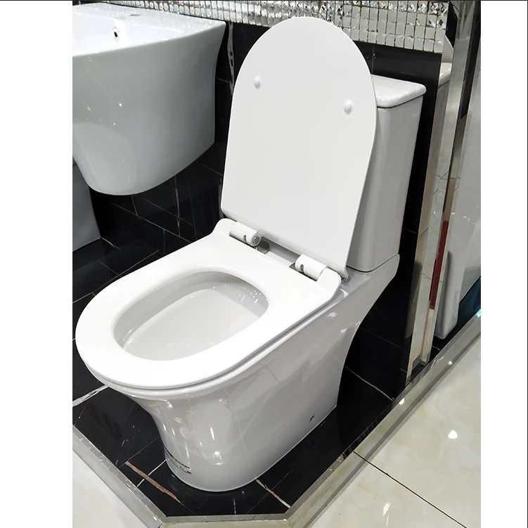 European Standard Toilet Small Bathroom WC Ceramic Washdown Toilet