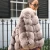 Import European Style Fashion Real Fox Fur Clothing Women Winter Warm Wholesale Custom Winter Fur Coat Fox Fur from China