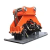 Excavator used hydraulic vibrating soil compactor plate compactor for sale