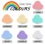 Import Explosive rainbow fart cloud turn bath moisturizing exfoliating bath salt ball essential oil rainbow bath ball OEM from China