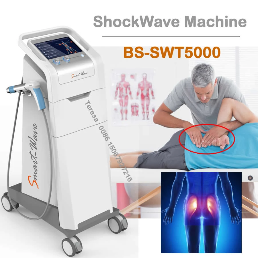 Extracorporeal shock wave physical therapy CE approved physical eswt device shockwave pain relief therapy equipment