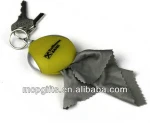Eyeglass Cleaning Cloth Keychain