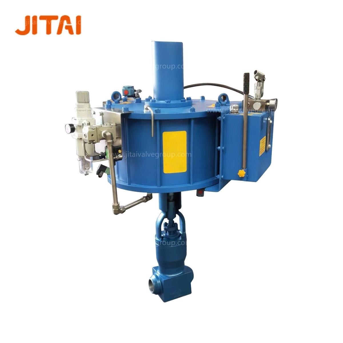 Buy F22 Pneumatic Actuated Globe Valve For Flow Stop From Iso9001 ...