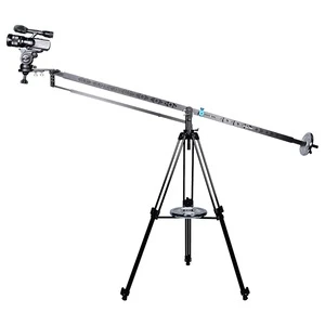 factory cheap 3M dslr video film shooting aluminum jib foldable telescopic camera cranes