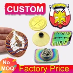 Factory Custom Metal  enamel lapel pin badge