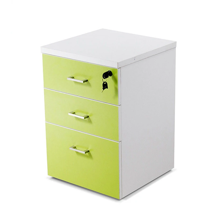 Factory-direct-sale office furniture with 3 drawers hanging wooden- file cabinet environmentally-friendly material for companny