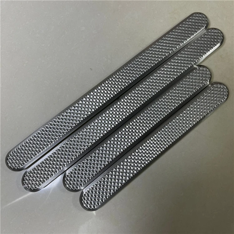 Factory Direct Supply Stainless Steel Silvery Tactile Indicators Strip For Disable Visually Impaired