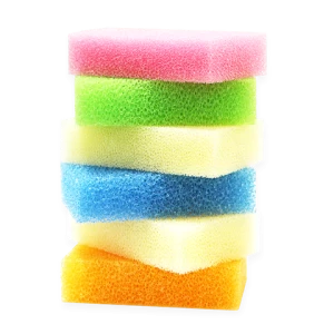 Factory directly sale! low price air filter foam sponge for dishwashing with certificate ISO9001 GSG