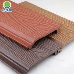 Factory Hot selling Outdoor Plastic Wood Wall Panel Decorative Wall Panel & boards Easy to Install wpc wall cladding decoration