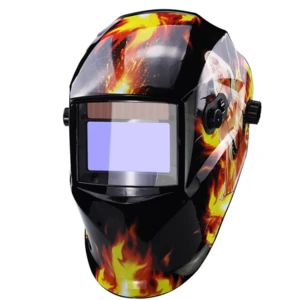 Factory price for ABS material stepless adjustment solar supply auto darkening welding helmet en379