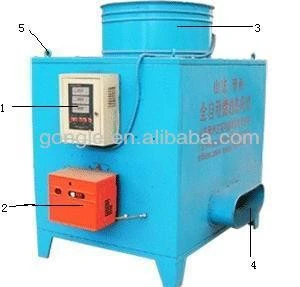factory price gas/oil burning air stove with CE in China