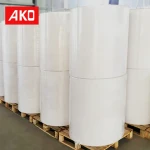 Factory Price Good Quality Film Pressure-sensitive Hot-melt Stickers Large Rolls For Household Food Packaging