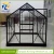 Import Factory Price Walk-in Glass Panels Garden Agricultural Greenhouse from China