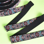 Factory production and processing of elastic webbing, military nylon webbing, heavy elastic webbing can be customized