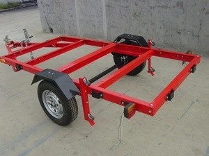 Factory sale 48x96&quot; powder coated / folding Utility Trailer CT0020A