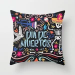 Factory Sale Top Quality Christmas Digital Printed Elk Pillow Cover Sofa Throw Pillow Case For Home Party Pillow Case Decoration