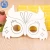Import Factory supplies interesting creative handmade art animal Blank paper mask for children to draw from China