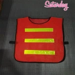 Factory supply safety jacket with reflector