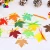 Import Factory wholesale 6*5Cm Maple Leaf 66Cm Thanksgiving Maple Leaf DIY Baking Gift Message Label Kraft Paper Set Tag from China