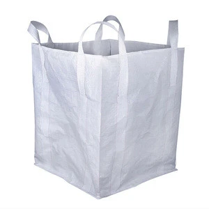 factory wholesale bulk bag pp big bag/fibc bag/ super sack 1 ton/ top open, bottom discharge100% new virgin pp resin