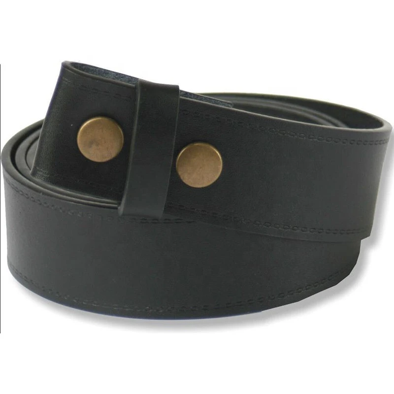 Factory Wholesale High Quality Custom Leather Belts Strap Leather Men