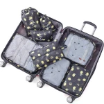 Fashion 8 Pieces Waterproof Eco-friendly Storage Bag Travel Bags Luggage bag for travel