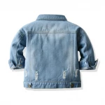 Fashion baby boys long sleeve outerwear coat Jeans Jacket kids denim jackets