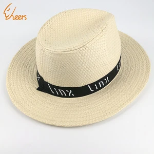Fashion Design Summer Beach Promotional Panama Men Straw Hat
