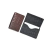 Fashion Genuine Python Snakeskin Business Name Credit Card Holder Case / Name Card Holder Cow Leather Credit Card Case Holders