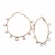 Import Fashion Gold Hoop imitation pearl Earring wholesale E0098 from China