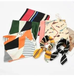 Fashion Korean style 50x50cm small square scarf wild professional flight attendant small scarf decorative fashion bandana scarf