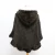 Import Fashion Natural Knitted Mink Fur Shawl With Hat from China