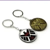 Fashion Personalized Hip Hop Agents Of Shield Keychain For Men
