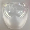 fashionable anti fog full protective plastic colorful tinted polycarbonate transparent face shields color face shield glasses
