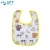 Import Fast Delivery In Stock Wholesale Sublimation White Baby Bib Blank from China