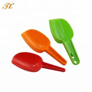 FDA and LFGB Food Grade Plastic Colorful 3pcs different sizes Ice Scoops