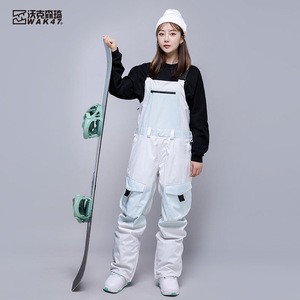 Female Waterproof Snowsuit Winter Clothing Snow Ski Suit One Piece Ski pants