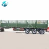 Fence Trailer China Manufacturer Cargo Container Animal Dropside Fence Cargo Trailer