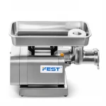 FEST Frozen Meat Cutter 300kg/h Heavy Duty Chigo 1hp Meat Grinder Mixer Commercial Sausage Stuffer Machine Stainless Steel