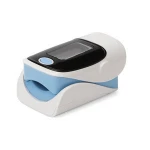 Finger type blood pressure monitor with pulse oximeter medical device