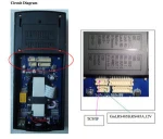 fingerprint card, password, attendance, access control machine, 26 Mandarin words