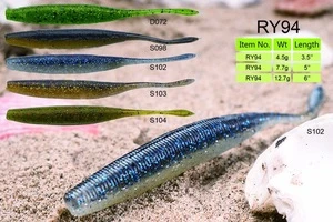 Fishing tackle soft lure soft baits shad worms