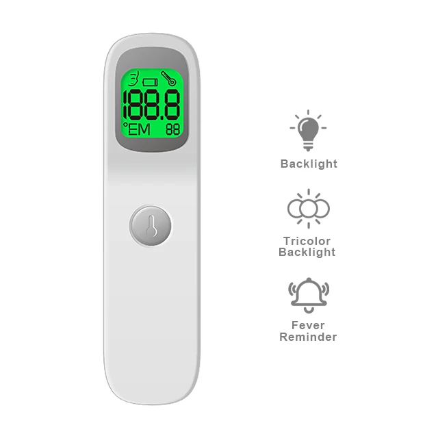 Flexible High Precision Non-Contact Medical Infrared Forehead Thermometer