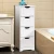 Import Floor Cabinet Wooden Storage Cabinet Home Office Living Room Bathroom Side Table Sturdy Modern 4 Drawers Cabinet Organizer Bedro from China