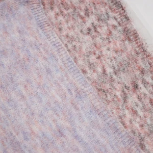 fluffy dyed chunky 100% mercerized australia wool roving melange yarn for rug