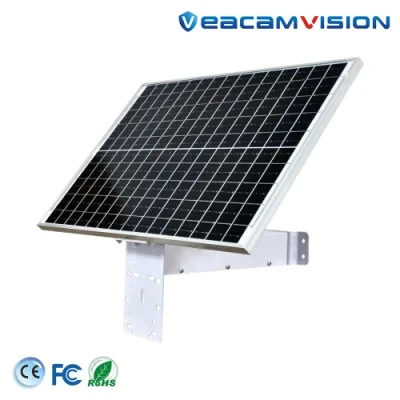 Foldable 30W Solar Panel with Indicator Light Outdoor Power Supply Solar Energy System