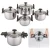 Import foldable handle and strainer lid casserole from China
