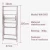 Import Foldable Laundry Stainless Steel Material Folding Accordion Drying Clothes Standing Rack Dryer from China